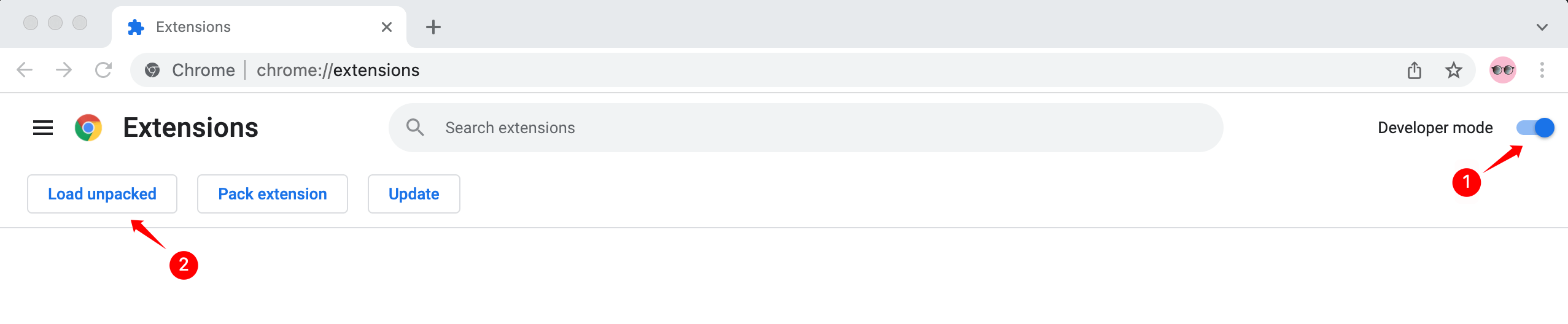 Facebook Email Extractor chrome extension load unpacked